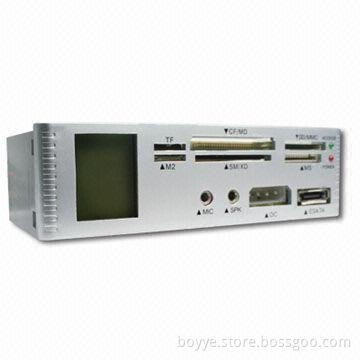 Multi-card Reader with Two LED Indicators, No External Power Required